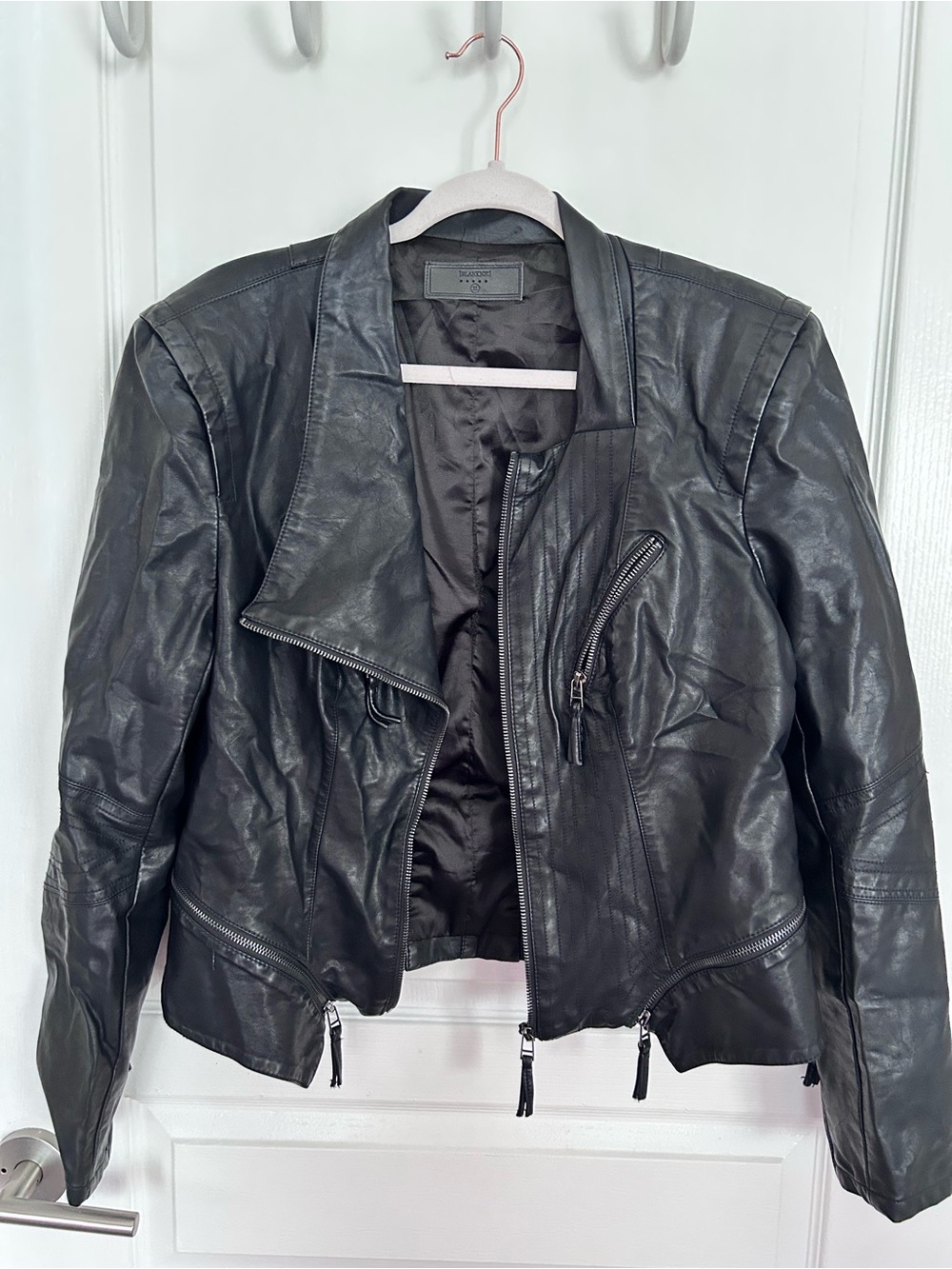 BlankNYC Leather Moto Jacket - Women